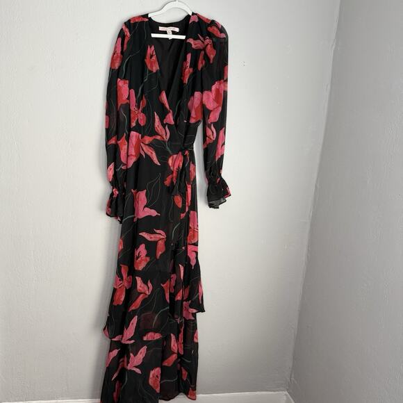 Anthropologie x Hutch Valentina Maxi Wrap Dress Size Small - Picture 5 of 11